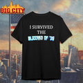 I Survived The Blizzard Of 2026 Frozen Snow Storm Shirt