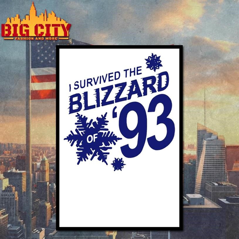 I Survived The Blizzard of 93 Shirt