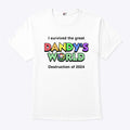 I Survived The Great Dandy’s World Destruction Of 2024 Shirt