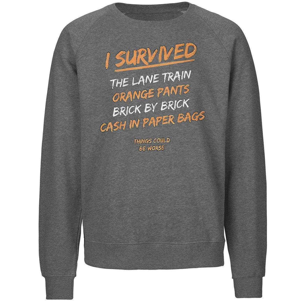 I Survived The Lane Train Orange Pants Brick 2026 Shirt