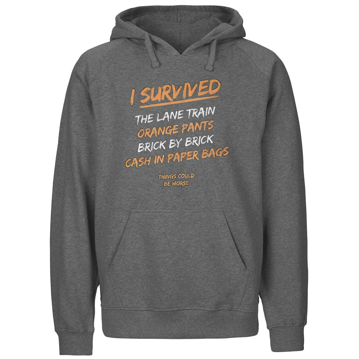 I Survived The Lane Train Orange Pants Brick 2026 Shirt