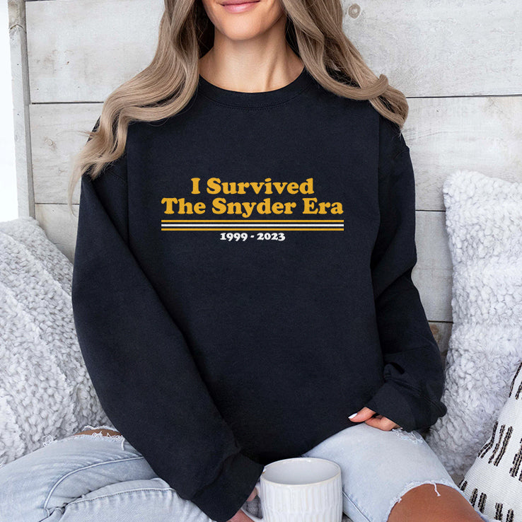 I Survived The Snyder Era 1999 2023 Washington Commanders Shirt