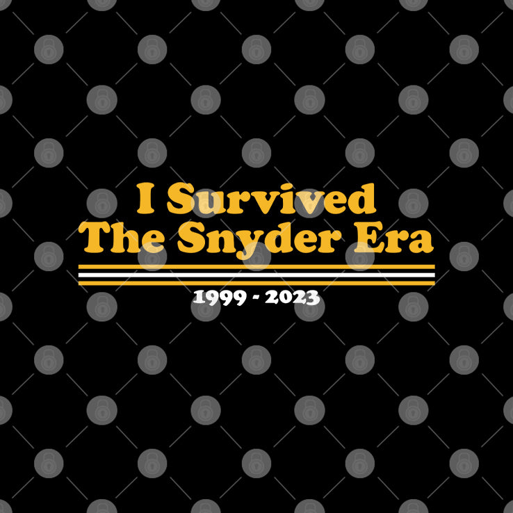 I Survived The Snyder Era 1999 2023 Washington Commanders Shirt