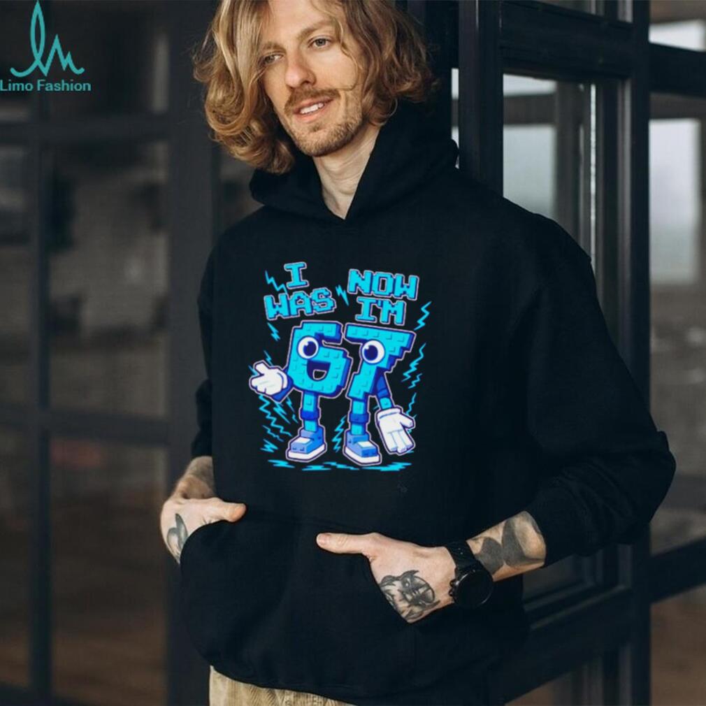 I Was 6 Now I’m 7 Pixel Style Kids Birthday T Shirt