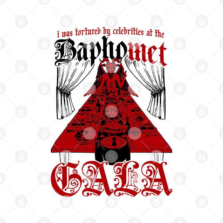 I Was Tortured By Celebrities At The Baphomet Gala Shirt