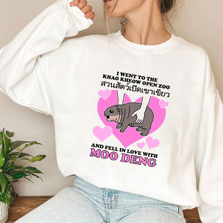 I Went To the Khao Kheow Open Zoo And Fell In Love With Moo Deng Shirt