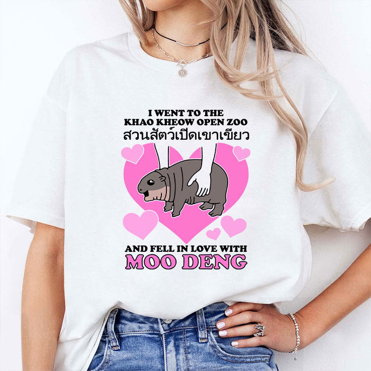 I Went To the Khao Kheow Open Zoo And Fell In Love With Moo Deng Shirt