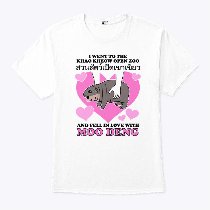 I Went To the Khao Kheow Open Zoo And Fell In Love With Moo Deng Shirt