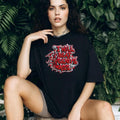 I Will Beat Geno’s Ass Red & White Graffiti Style Quote T Shirt