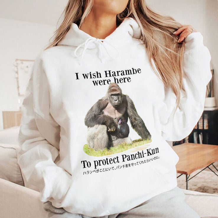 I Wish Harambe Were Here To Protect Panchi-Kun Shirt