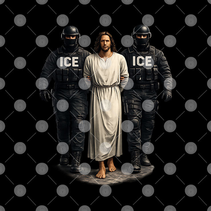 ICE Arresting Jesus T Shirt