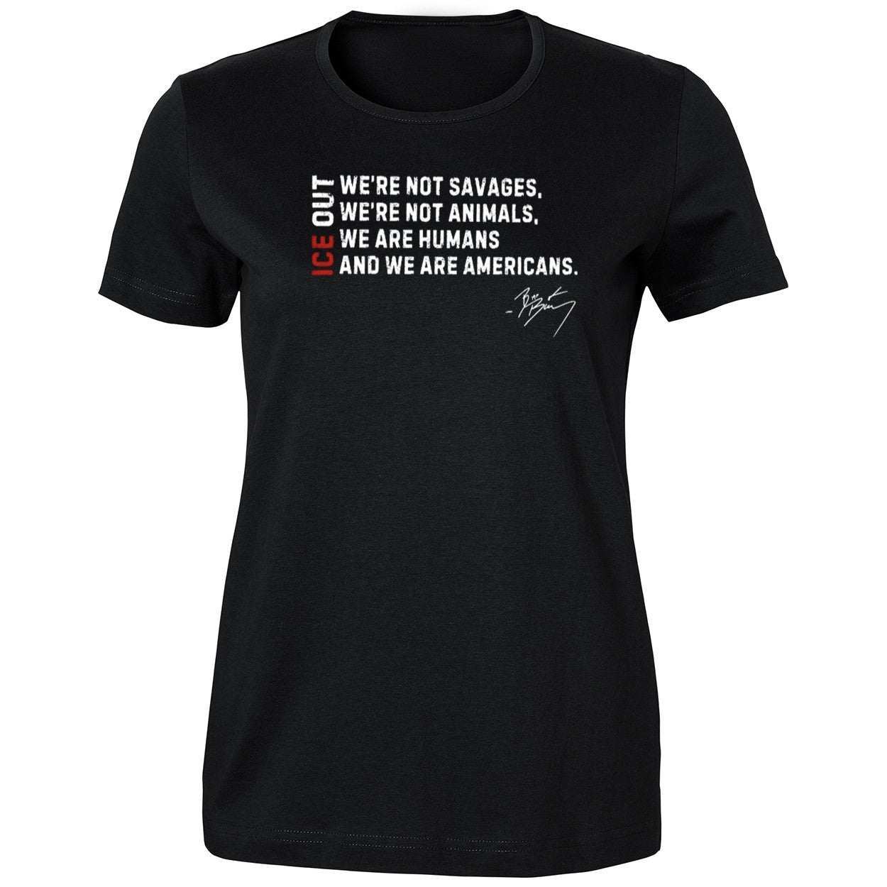 ICE Out We’re Not Savage We’re Not Animals Bad Bunny Shirt