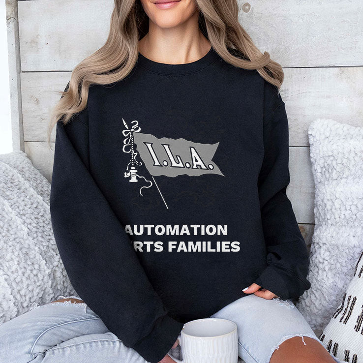 ILA Automation Hurts Families T Shirt