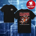 IN Never Defeated 2025 national champions Two Sided Shirt