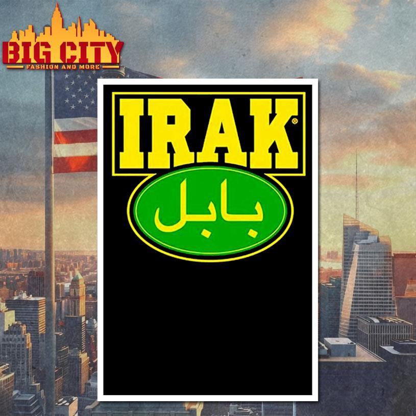 IRAK x BABYLON Sticker Logo Shirt