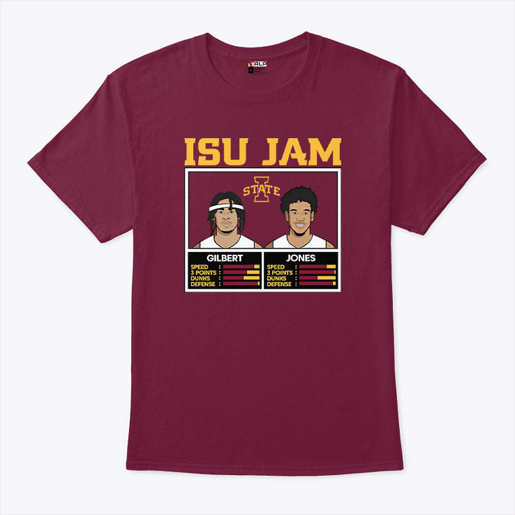 ISU Jam Keshon Gilbert And Curtis Jones Iowa State Cyclones Shirt