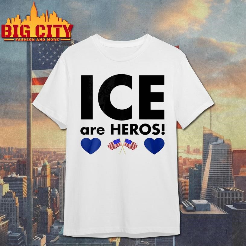 Official Ice Are Heroes Shirt