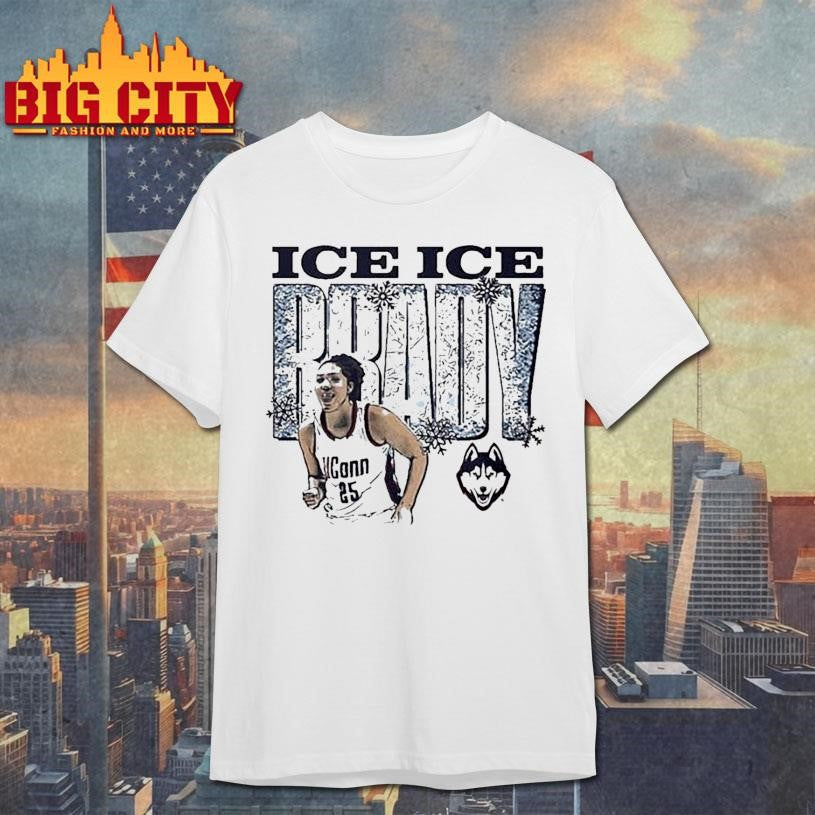 Ice Brady Uconn Huskies Ice Ice Brady Shirt