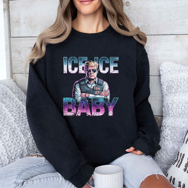 Ice Ice Baby Funny Trump T Shirt