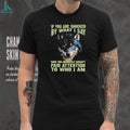 If You Are Shocked By What I Say Lone Wolf Graphic T Shirt