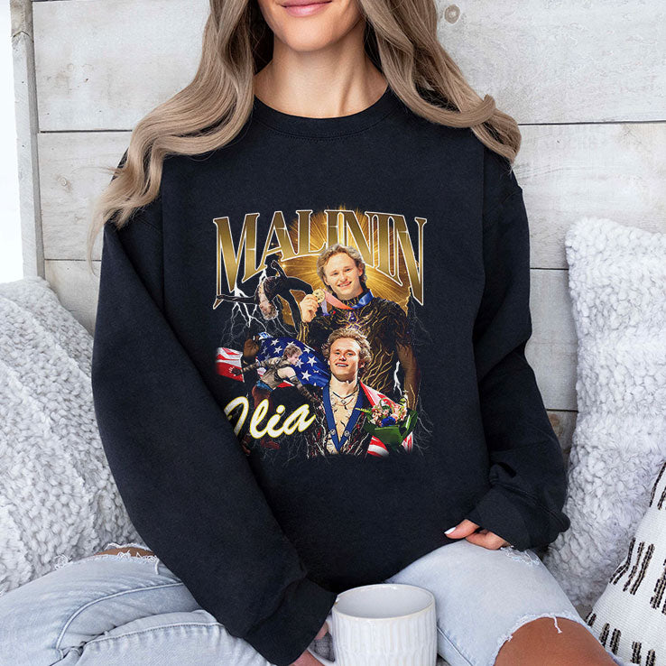 Ilia Malinin Legend Ice Skating Shirt