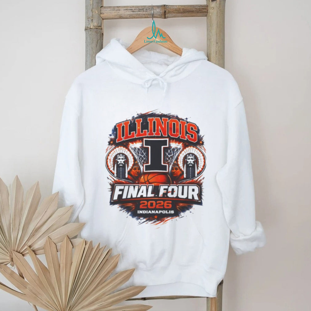 Illinois Fighting Illini 2026 Final Four Indianapolis Basketball T Shirt