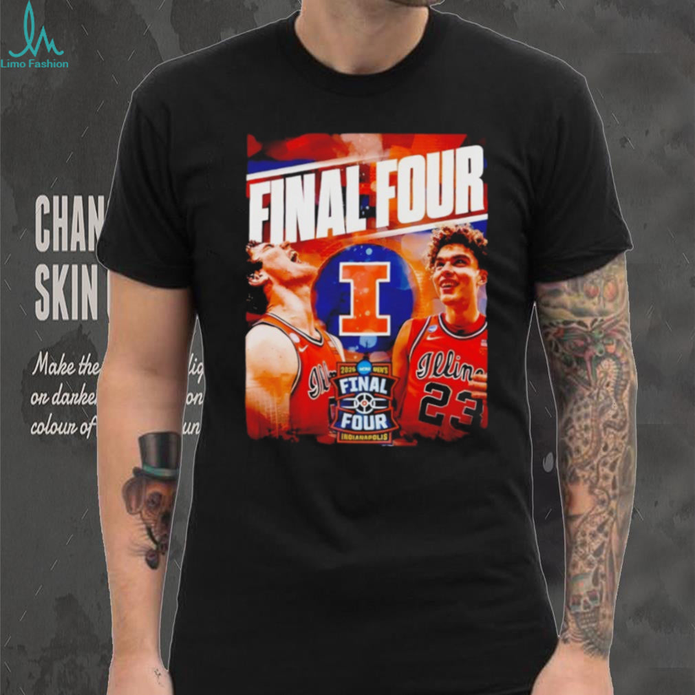 Illinois Fighting Illini 2026 NCAA Men’s Final Four Indianapolis T Shirt