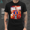 Illinois Fighting Illini 2026 NCAA Men’s Final Four Indianapolis T Shirt