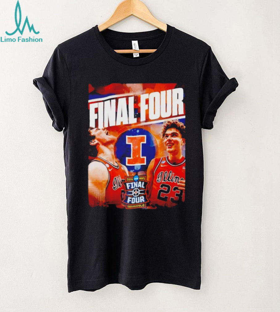Illinois Fighting Illini 2026 NCAA Men’s Final Four Indianapolis T Shirt