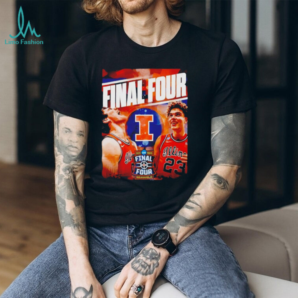 Illinois Fighting Illini 2026 NCAA Men’s Final Four Indianapolis T Shirt