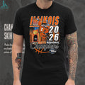 Illinois Fighting Illini 2026 South Regional Champions NCAA T Shirt