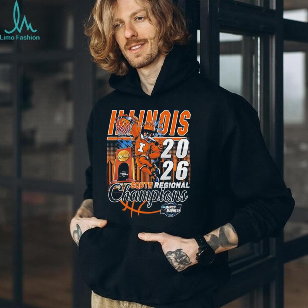 Illinois Fighting Illini 2026 South Regional Champions NCAA T Shirt