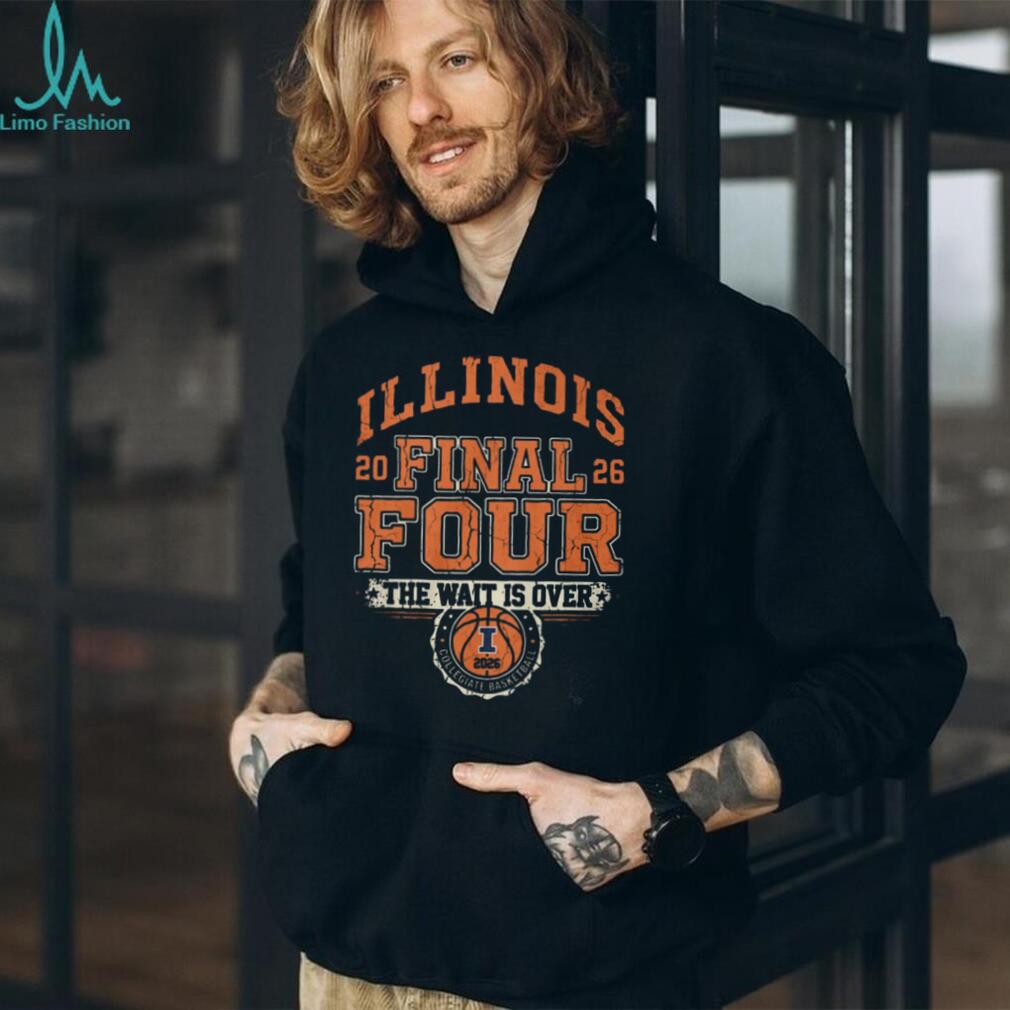 Illinois Fighting Illini Basketball Final Four 2026 The Wait Is Over T Shirt