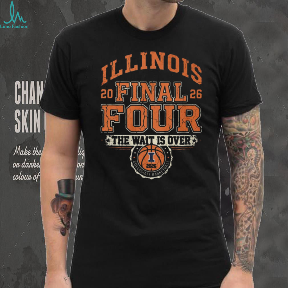 Illinois Fighting Illini Basketball Final Four 2026 The Wait Is Over T Shirt