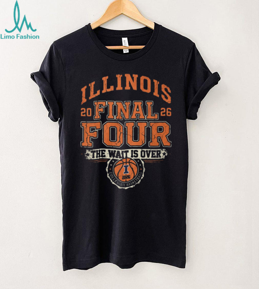 Illinois Fighting Illini Basketball Final Four 2026 The Wait Is Over T Shirt