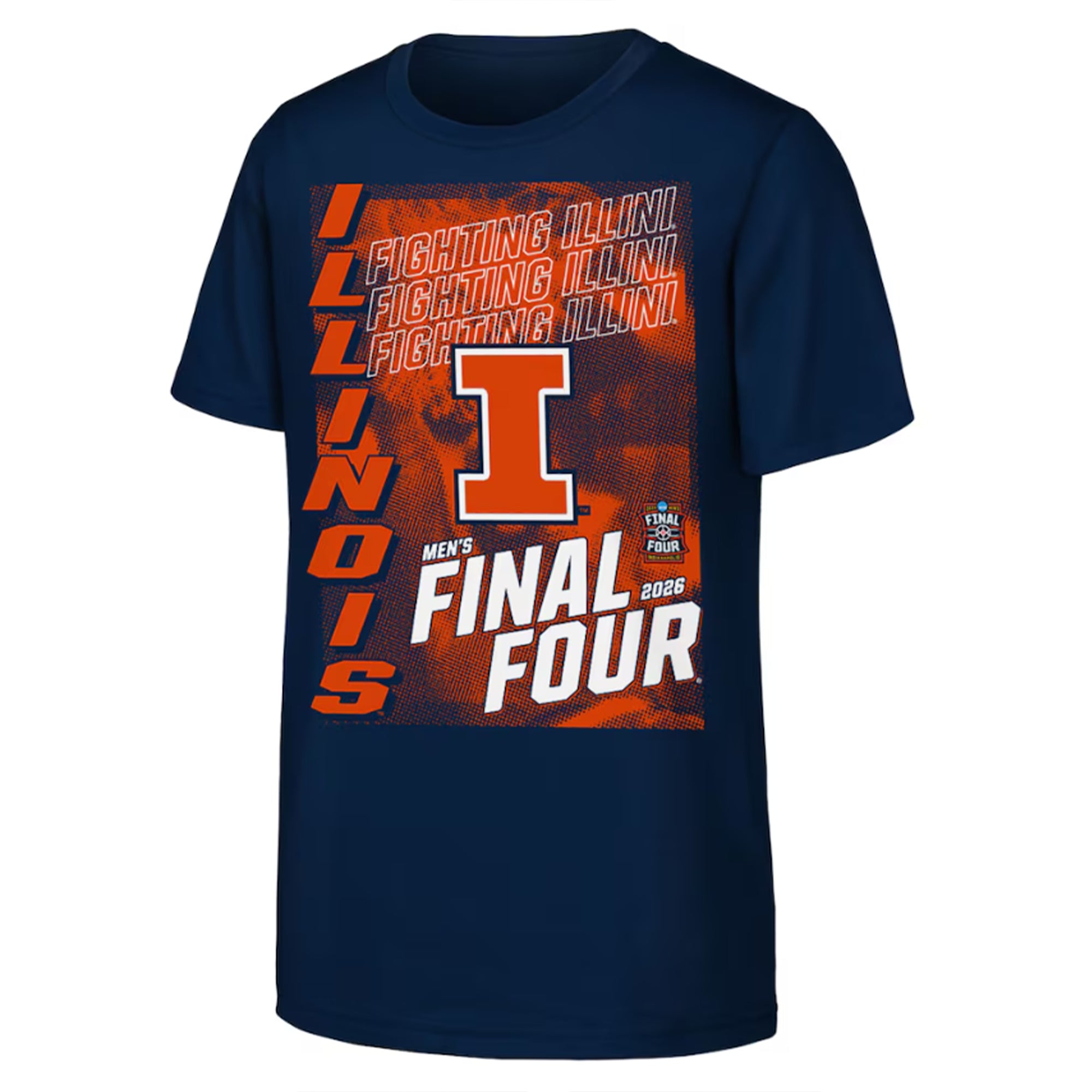 Illinois Fighting Illini Men’s Final Four 2026 3D Shirt