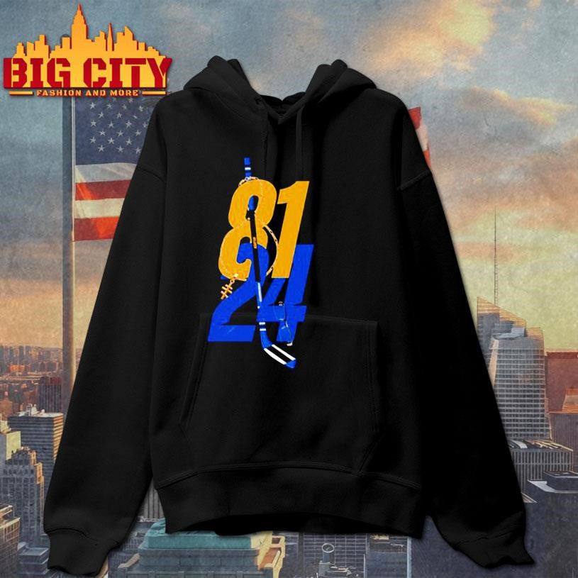 Ilya Rozanov 81 and Shane Hollander 24 Shirt