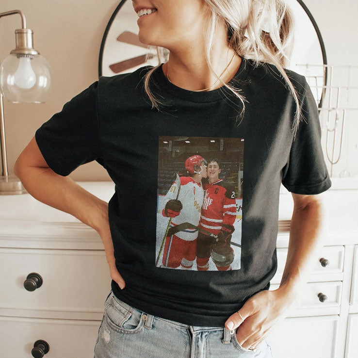 Ilya Rozanov Licks Shane Hollander Face T Shirt