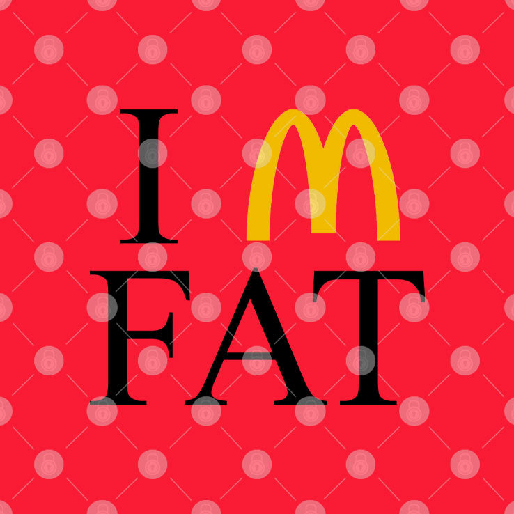 I’m Fat McDonald’s T Shirt