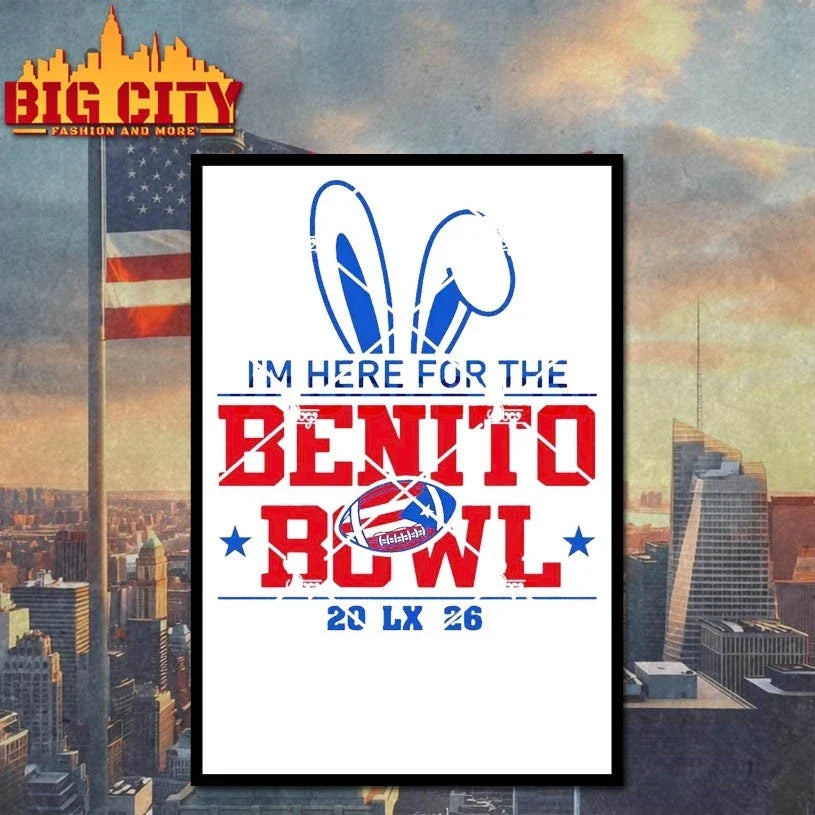 I’m Here For The Benito Bowl LX 2026 t-shirt