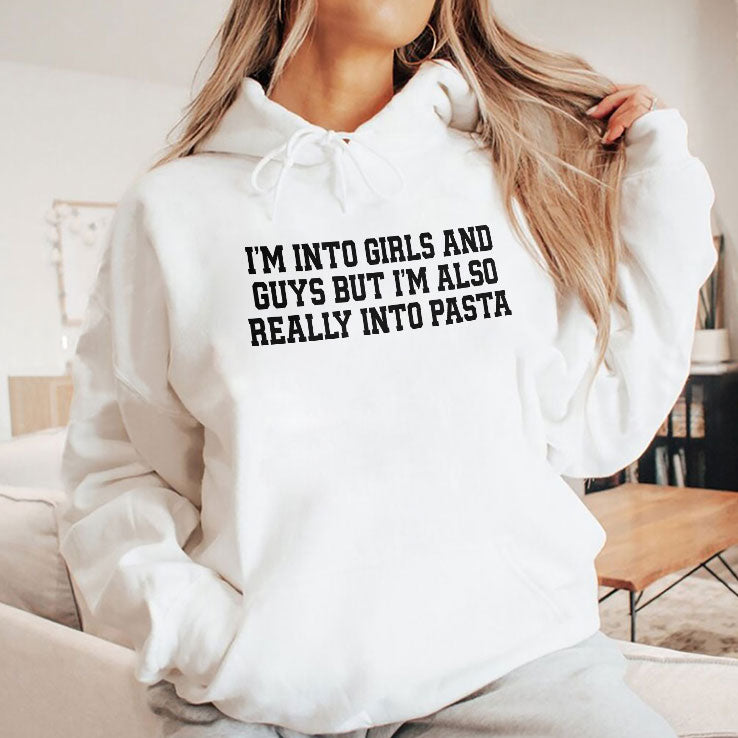 I’m Into Girls And Guys But I’m Also Really Into Pasta Shirt