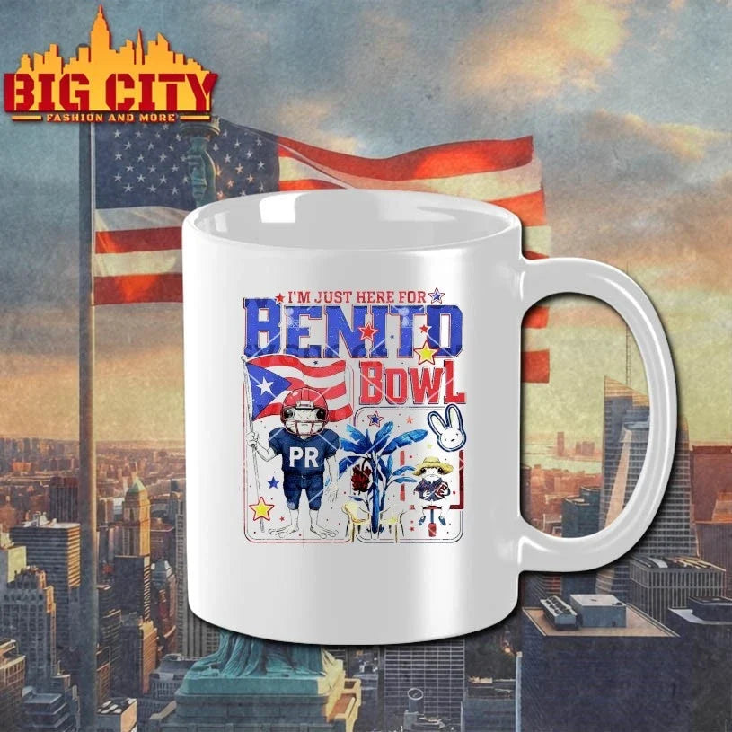 I’m Just Here for Benito Bowl Football t-shirt