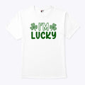 I’m Lucky Shamrock Couple Shirt
