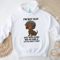 “I’m Not Old” Dachshund with Glasses WD 40 and Duct Tape T Shirt