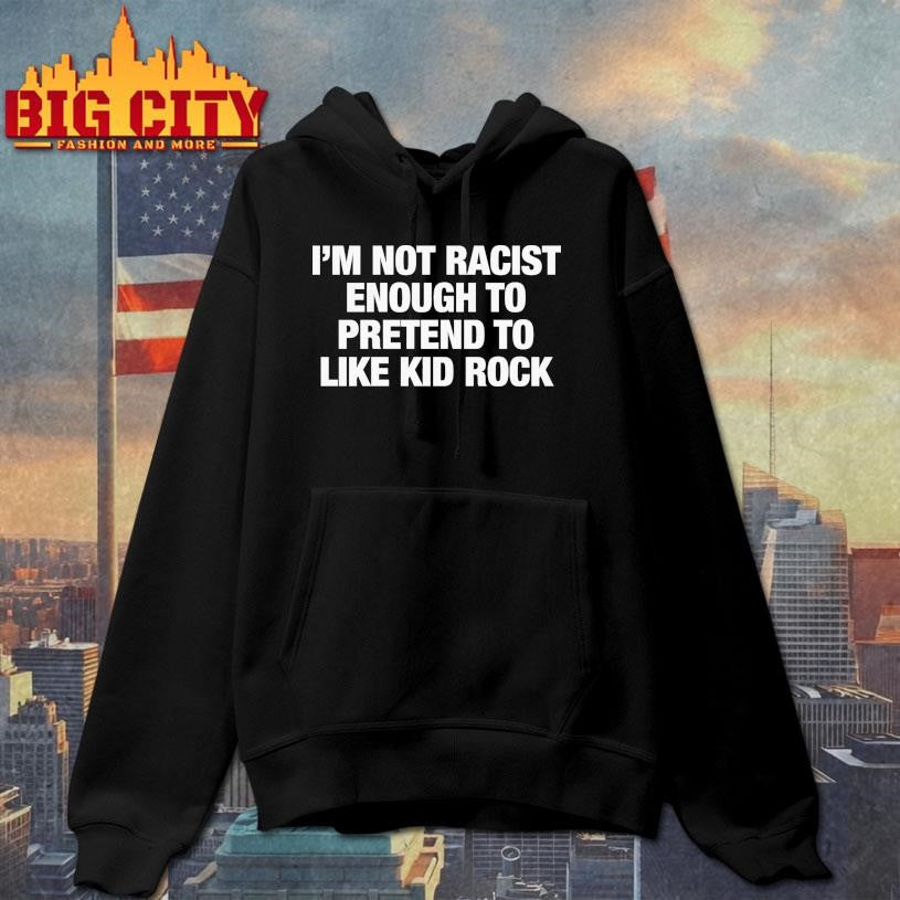 I’m Not Racist Enough To Pretend To Like Rock Text Shirt