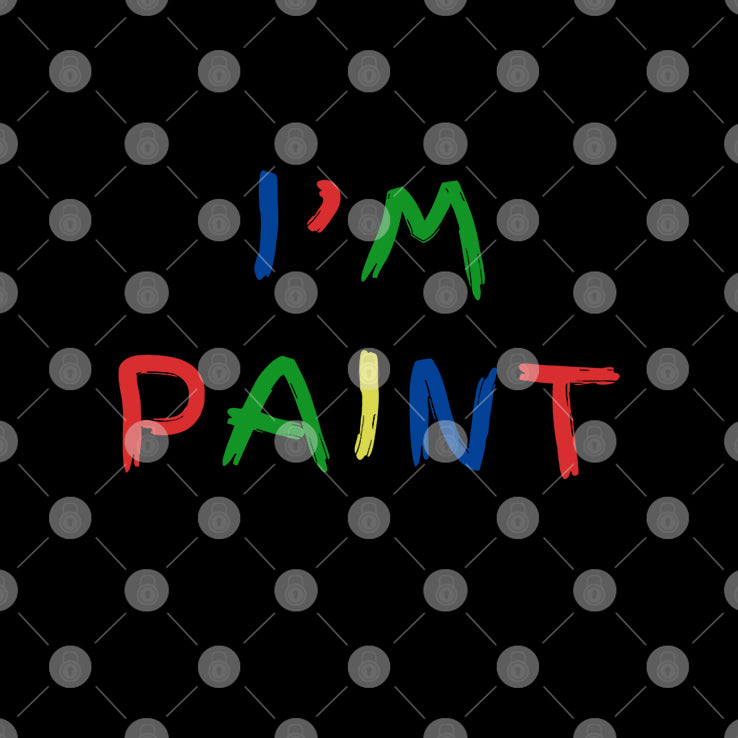 I’m Paint Couple T Shirt
