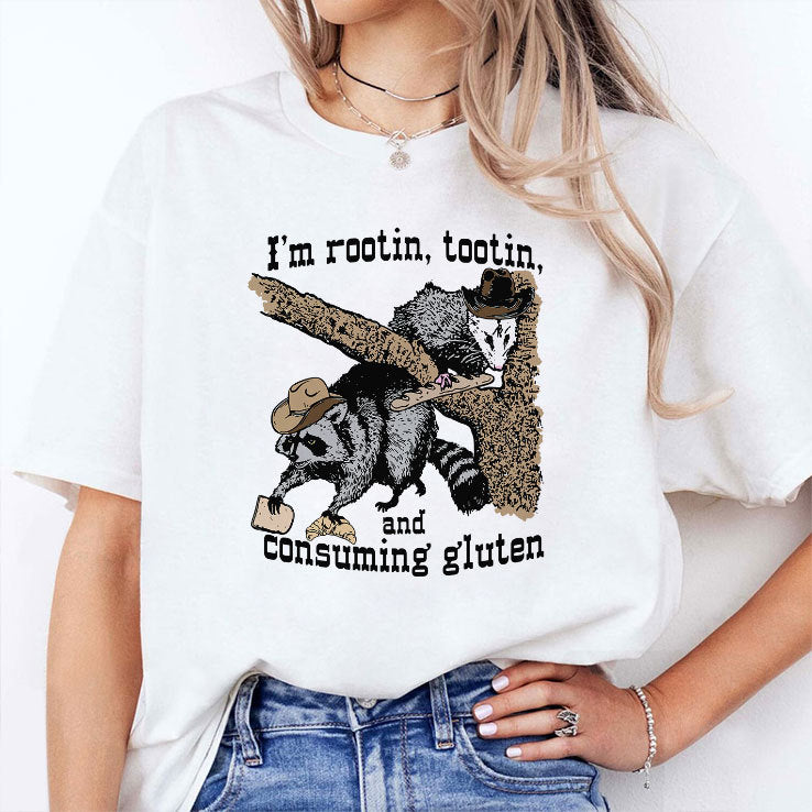 I’m Rootin Tootin And Consuming Gluten T Shirt