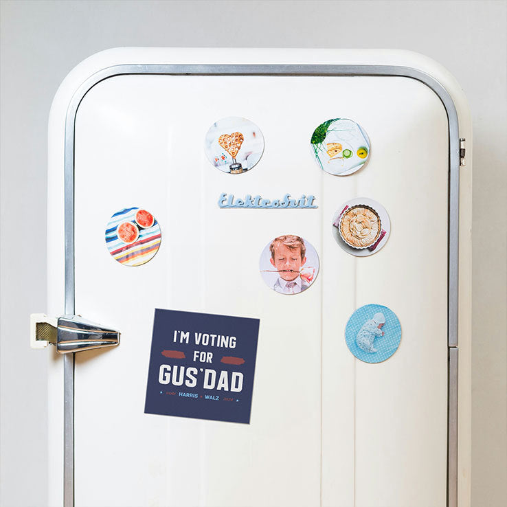 I’m Voting For Gus’ Dad Vote Harris Walz 2024 Car Magnet