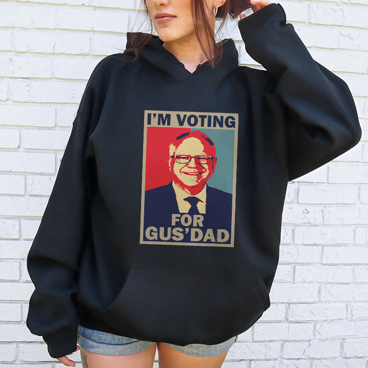 I’m Voting For Gus Dad Vote Tim Walz 2024 T Shirt