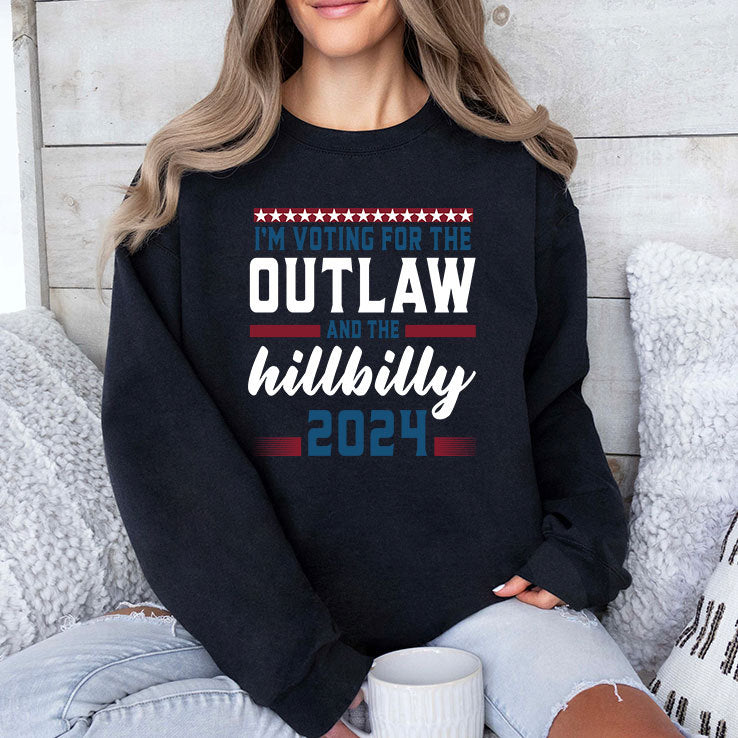 I’m Voting For The Outlaw And The Hillbilly 2024 T Shirt